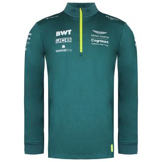 Aston Martin Cognizant F1 Official Team Heren Groen Midlayer Top