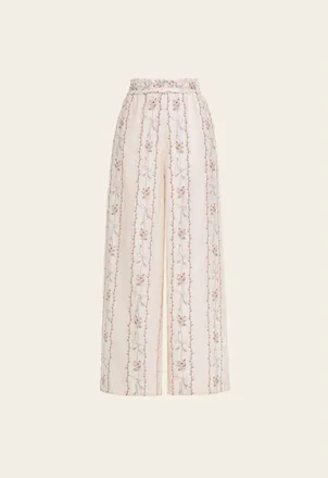 Agua Bendita Tota Navegante Trouser in Ivory at Nordstrom, Size Medium
