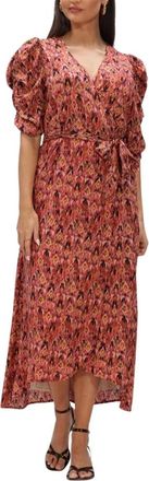 Aaiko Kleedjes, Dames, Veelkleurig, L, Pida Ikat VIS 512