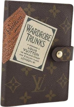 Louis Vuitton Pre-owned Accessories, female, Brown, Size: ONE SIZE Pre-owned Day Planner Cover