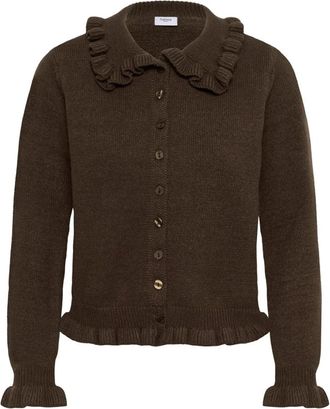 Saint Tropez Cardigan - Dames - Truien - Bruin - Maat: XS