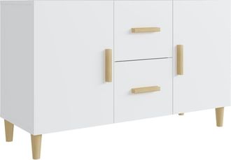 vidaXL Aparador De Madera De Ingenier&iacute;a Blanco 100x36x60 Cm Vidaxl