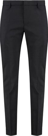 Dondup Virgin Wool Broek met Zakken - Heren - Nette broeken - Grijs - W31 - Katoen - Broeken