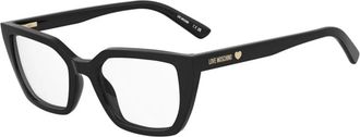 Love Moschino Optical Frame - Dames - Brillen - Zwart - 52 MM - Accessoires