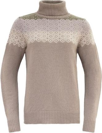 Devold Syvde Wool High Neck Wollpullover f&uuml;r Damen | braun