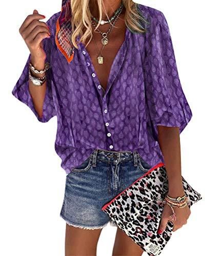 Manche Courte Amazon Blouse Tunique Femme Blouse Professionnelle