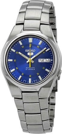 Seiko Series 5 Automatic Blue Dial Mens Watch SNK615