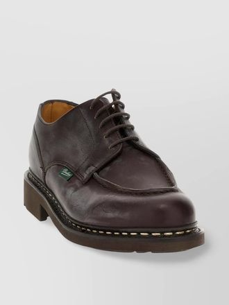Paraboot leather derby shoes