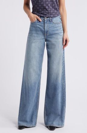 Rag & Bone Sofie Featherweight High Waist Wide Leg Jeans in Beverly at Nordstrom, Size 29