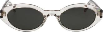 Saint Laurent Stijlvolle zonnebril SL 567 - Dames - Zonnebrillen - Beige - 51 MM - Accessoires