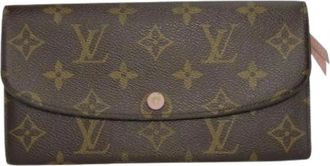 Louis Vuitton Pre-owned Wallets, female, Brown, Size: ONE SIZE Pre-owned Canvas wallets