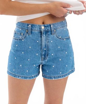 Daze The Knockout Short In Dusty Blue