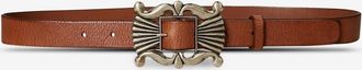 Polo Ralph Lauren Lederg&uuml;rtel mit ovaler Schnalle 25 mm