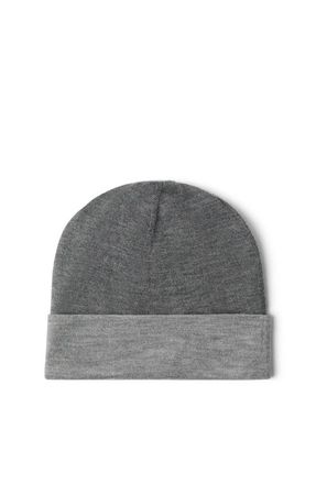 Brunello Cucinelli Cashmere and silk beanie in Dark Grey at Nordstrom, Size Xx-Large