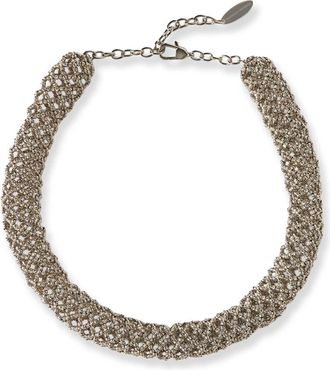 Brunello Cucinelli Collar Monili - Accessories - Mujer - Gris - ONE SIZE