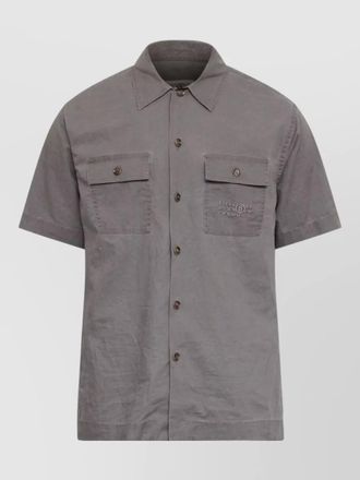 Maison Margiela cotton shirt chest pockets short sleeves