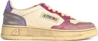 Autry Supervintage Low Fuchsia Lear Sneakers