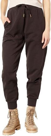 WeWoreWhat Pull-On Joggers Womens Clothing Chocolate Black : SM, Cotton