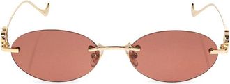 Valentino Sunglasses, female, Yellow, Size: 53 MM Vg0032S Sunglasses