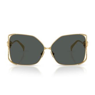 Versace Sunglasses Ve2288 100287 Gold/Dark Grey Women