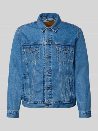 Levi's Regular Fit Jeansjacke aus reiner Baumwolle in Jeansblau, Gr&ouml;&szlig;e XXL