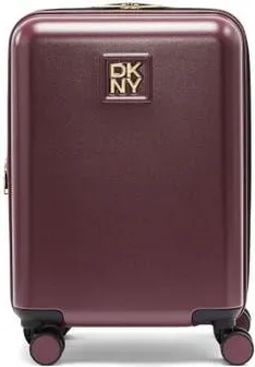 DKNY Expandable Hardshell 21 Lightweight Carry On Suitcase With Spinner Wheels in Burgundy at Nordstrom, Size Small