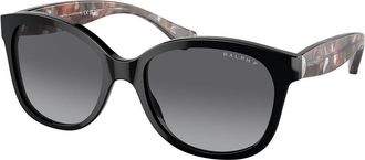 Ralph Lauren RA5191 Polarized 5001T3 Womens Sunglasses Black Size 55