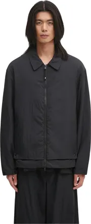 Yohji Yamamoto Liner Jacket - Heren - Jassen - Zwart - Maat: L Leer