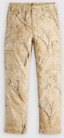 Levi's Mens Parachute Solid Patterned Cargo Pants - Tan - Size: 32/30