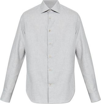 Eleventy Hombre, Camisas, Gris, Talla: M