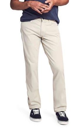 Faherty Comfort Twill Five-Pocket 2.0 Slim Fit Organic Cotton Pants in Stone at Nordstrom Rack, Size 28