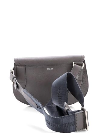 Dior Saddle Messenger Pouch Leather crossbody bag - Grijs