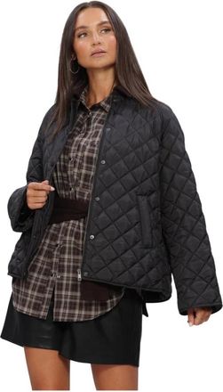 Notre-V Nv-Iemke Jacket - Dames - Jassen - Zwart - Maat: XS Leer