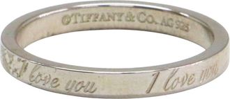 Tiffany & Co. Silver 925 Band Ring (Pre-Owned)