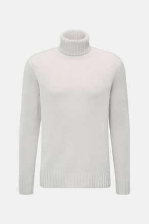 FTC Men - Cashmere turtleneck jumper light grey