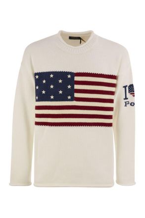 Polo Ralph Lauren I Heart Polo Shirt With Flag
