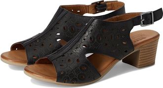 Spring Step Kovach Womens Sandals Black : EU 42 (US Womens 10.5-11) M, Leather