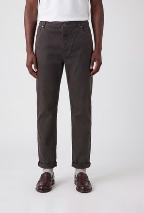 Brunello Cucinelli Jeans Uomo colore Marrone