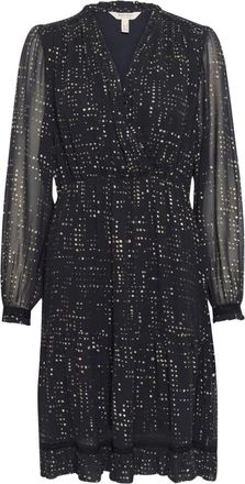 Part Two Munya PW DR - Dames - Casual kleedjes - Blauw - 2XL - Chiffon - Kleedjes
