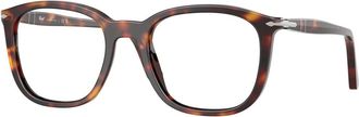 Persol Stijlvolle Brilmonturen in Bruine Kleur - unisex - Brillen - Bruin - 53 MM - Accessoires