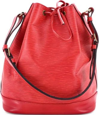 Louis Vuitton Noe Handbag Epi Leather Large bucket bag - Rood