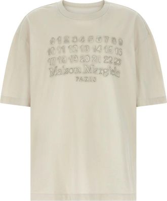 Maison Margiela Heren, Tops, Beige, Maat: S Katoen