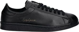Yohji Yamamoto Superstar Sneakers - Heren - Sneakers - Zwart - 44 2/3 EU - Leer - Schoenen