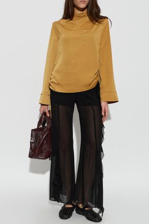 AllSaints Minna Trousers, Womens, Black