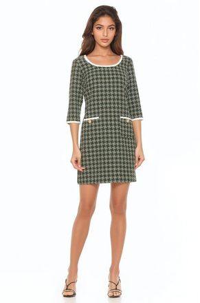 Alexia Admor Orla Dress in Green Plaid at Nordstrom, Size 2