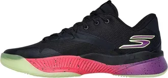 Skechers SKX Nexus Black Purple Pink 253015-BPPK