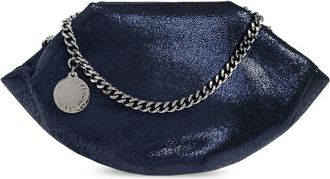 Stella McCartney double strap shoulder bag - women - Polyester/Polyurethane - OS - Blue