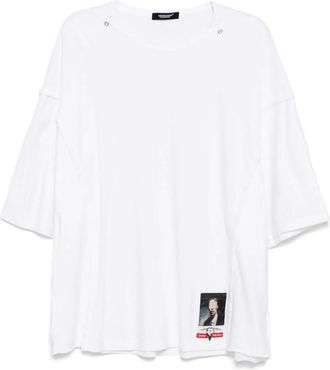 Undercover panelled T-shirt - men - Cotton - 3 - White