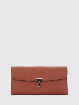 Toteme Portafoglio T-Lock in pelle a grana