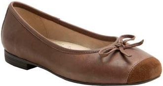 Alegria By Pg Lite Talya Cap Toe Ballet Flat in Gingerbread at Nordstrom, Size 8.5Us